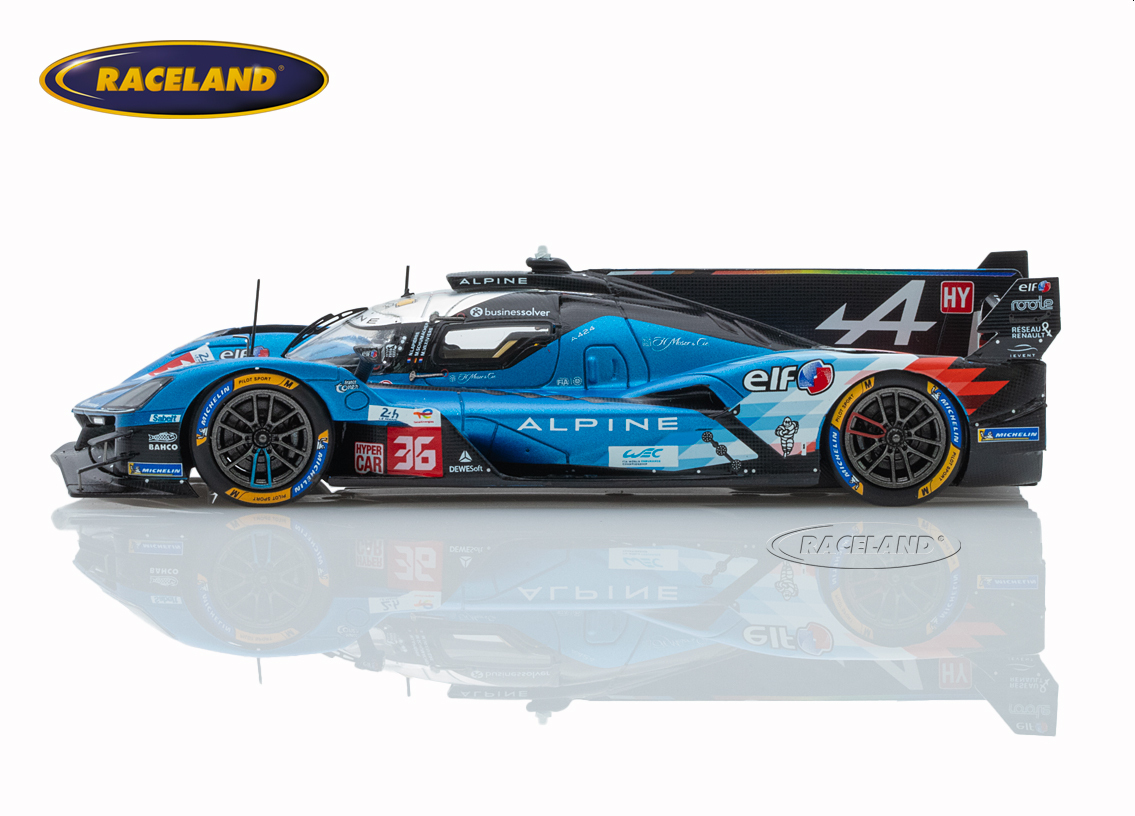 Alpine A424 Alpine Endurance Team Le Mans 2024 - scale 1/43rd 2024