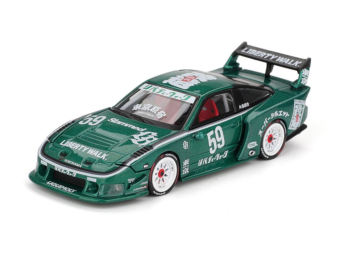 Nissan 180SX LB-Super Silhouette 2026 - MINI-GT 1/64 WORLD