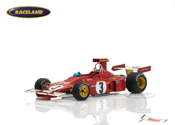 Ferrari 312B3-73 F1 Scuderia Ferrari 8° Italian GP Monza 1973
