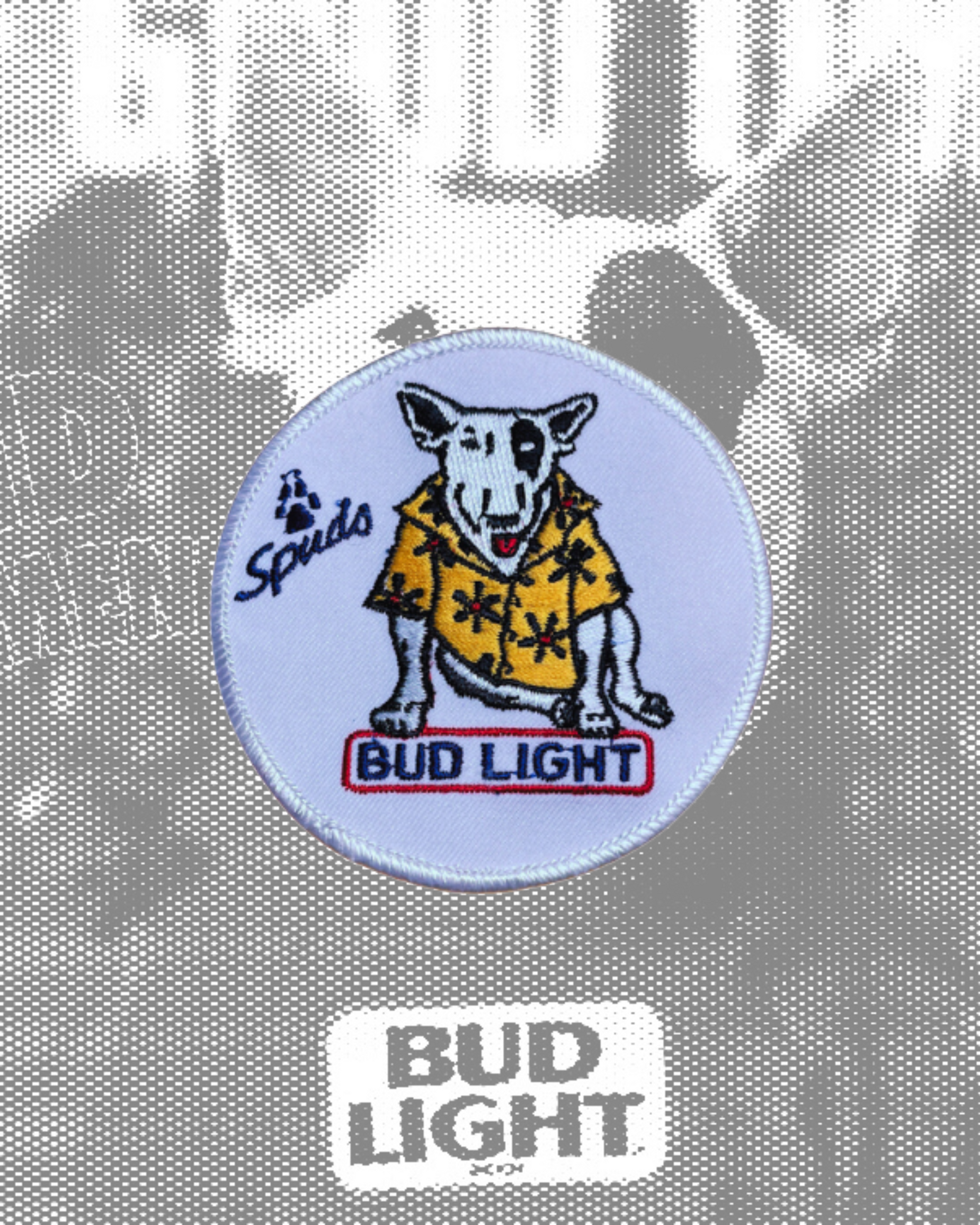 Vintage Bud Light Spuds MacKenzie Patch – RacewayHats