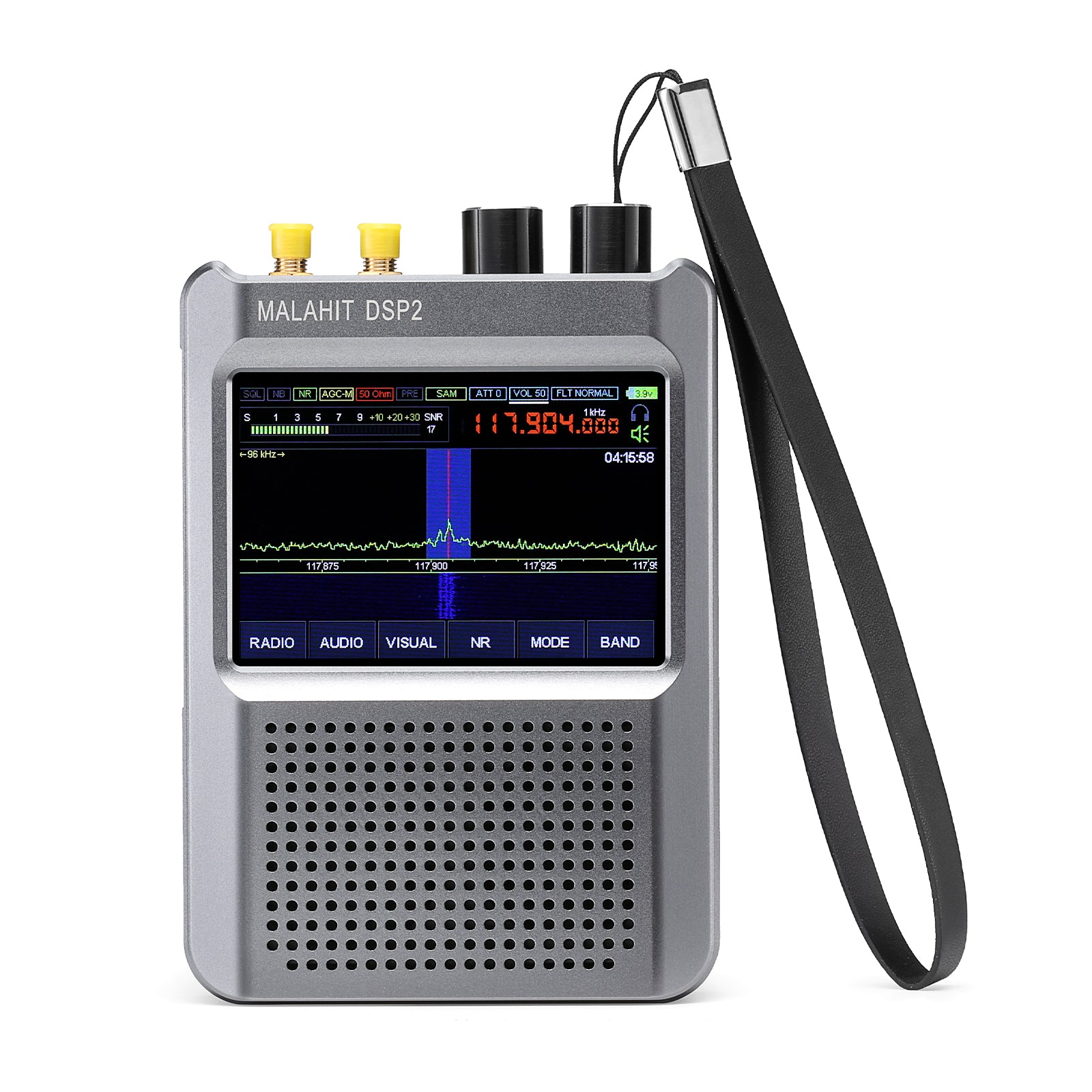 Raddy Malahit DSP2 SDR Radio | V2.4 Firmware | IPS Color Touch