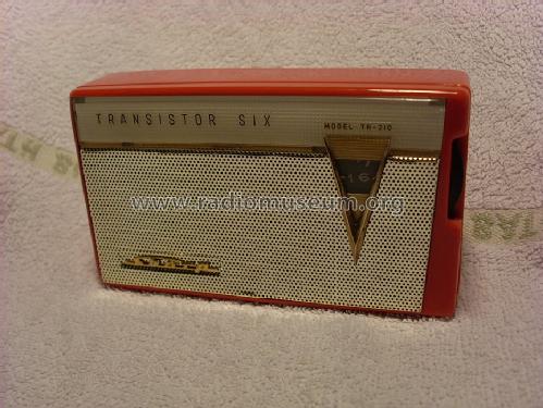 Transistor Six TR210 Radio Sharp; Osaka, build 1965 ??, 7 pictures