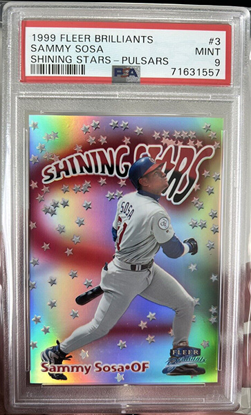 1999 Fleer Brilliants Shining Stars Baseball Cards - The Radicards