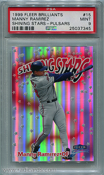 1999 Fleer Brilliants Shining Stars Baseball Cards - The Radicards
