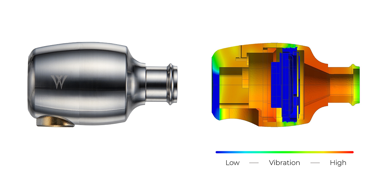 HP-W300 W(ドブルベ)シリーズ MMCX対応 ハイレゾワイヤードイヤホン