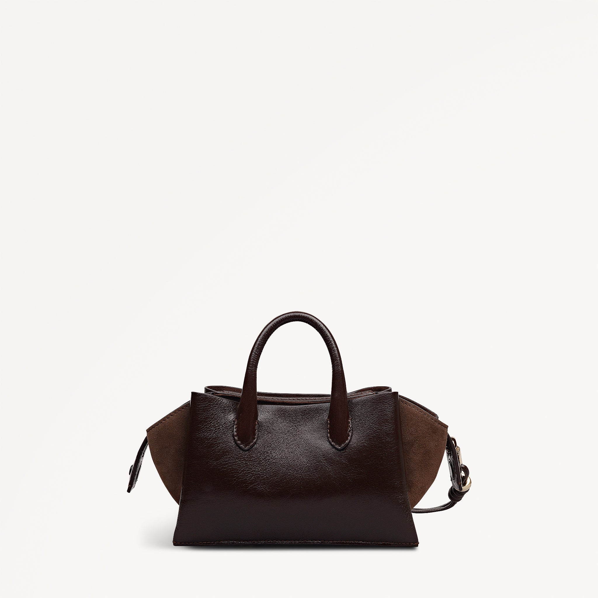 Dark Oak Small Ziptop Grab | The Romilly AW25 | Radley London