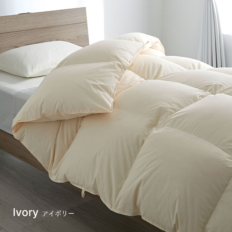 羽毛布団 本掛け WDD85％ DP320 セミダブル SD｜ユニットシェルフ 家具