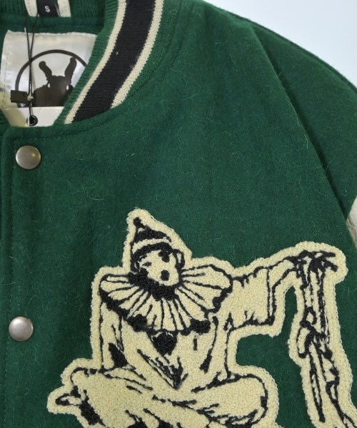 BASKETCASE（バスケットケース）スタジャン 緑 サイズ:S メンズ