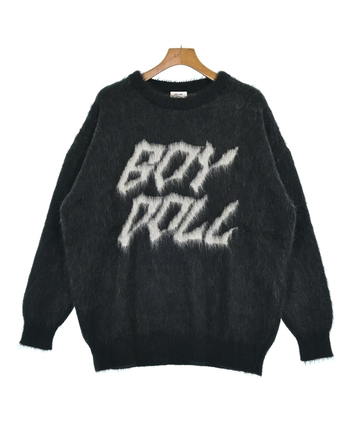 CELINE（セリーヌ）ニット・セーター 黒 サイズ:S メンズ