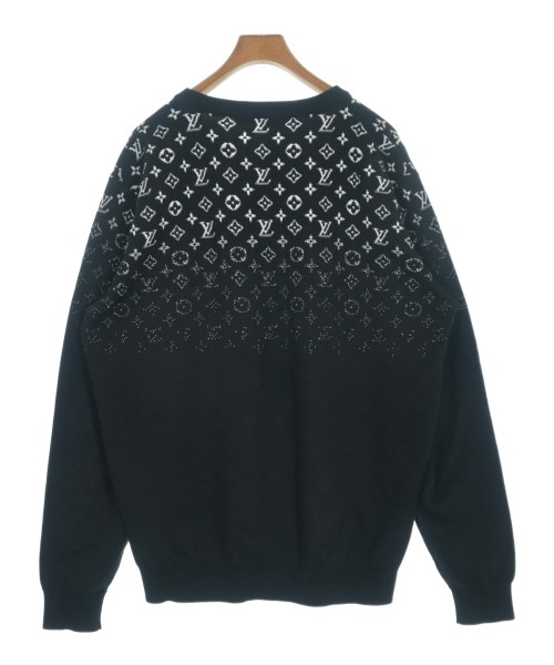 LOUIS VUITTON（ルイヴィトン）ニット・セーター 黒 サイズ:4L メンズ