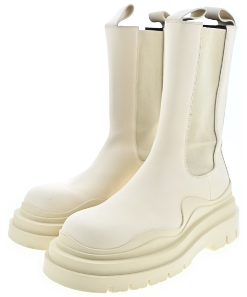 BOTTEGA VENETA（ボッテガヴェネタ）ブーツ 白 サイズ:EU38(24.5cm位