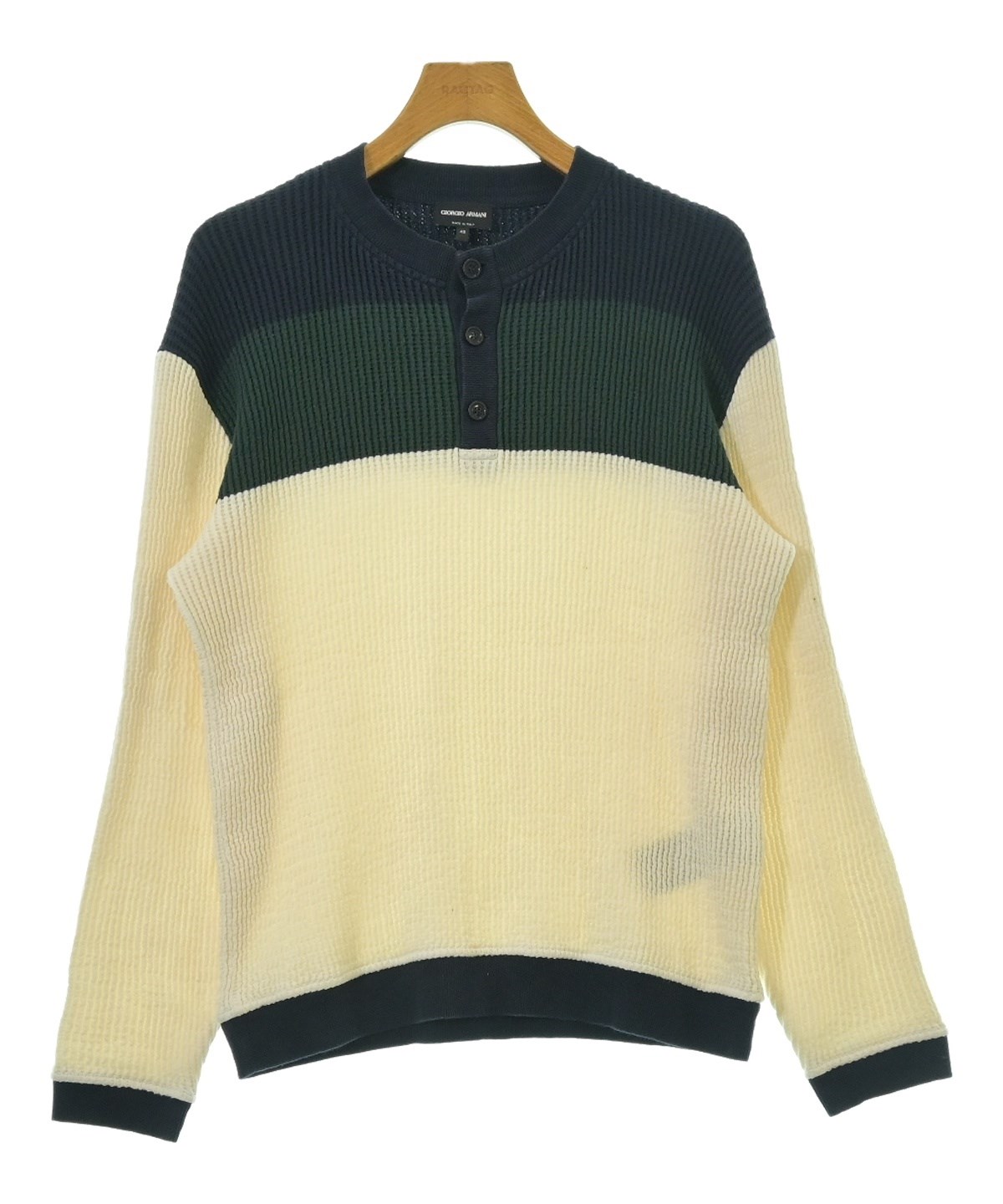 GIORGIO ARMANI（ジョルジオアルマーニ）ニット・セーター 白 サイズ