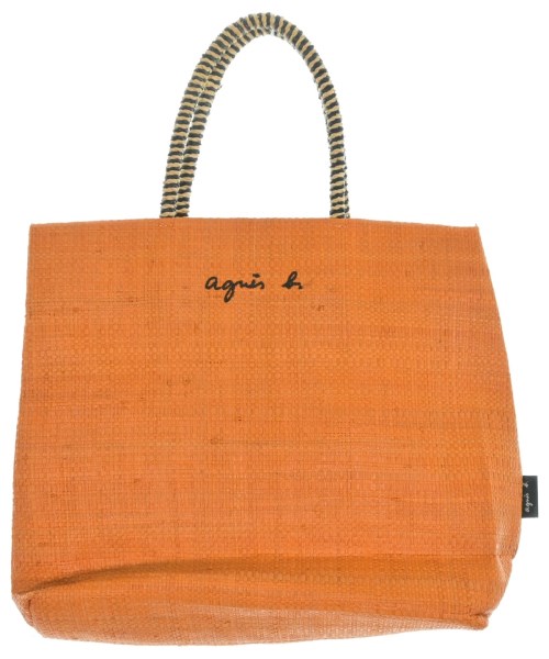 美品 agnès b.VOYAGE アニエスベー スカーフ かごバッグ 天然素材