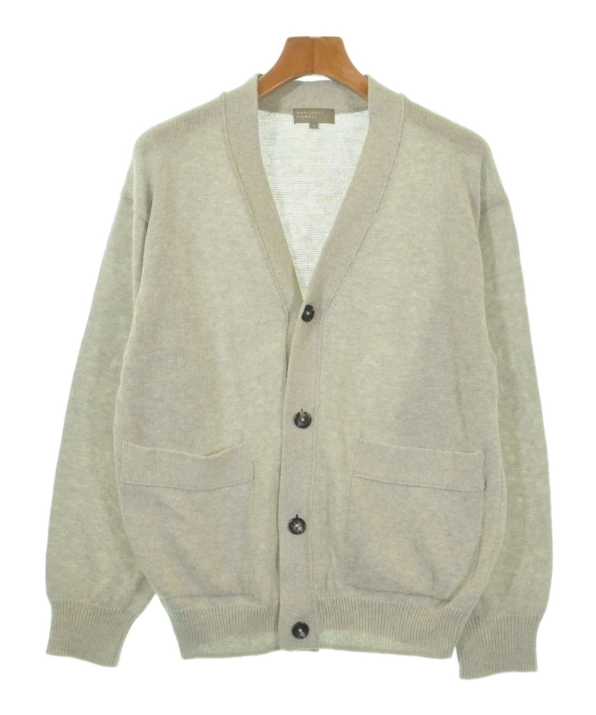 MARGARET HOWELL（マーガレットハウエル）カーディガン グレー サイズ