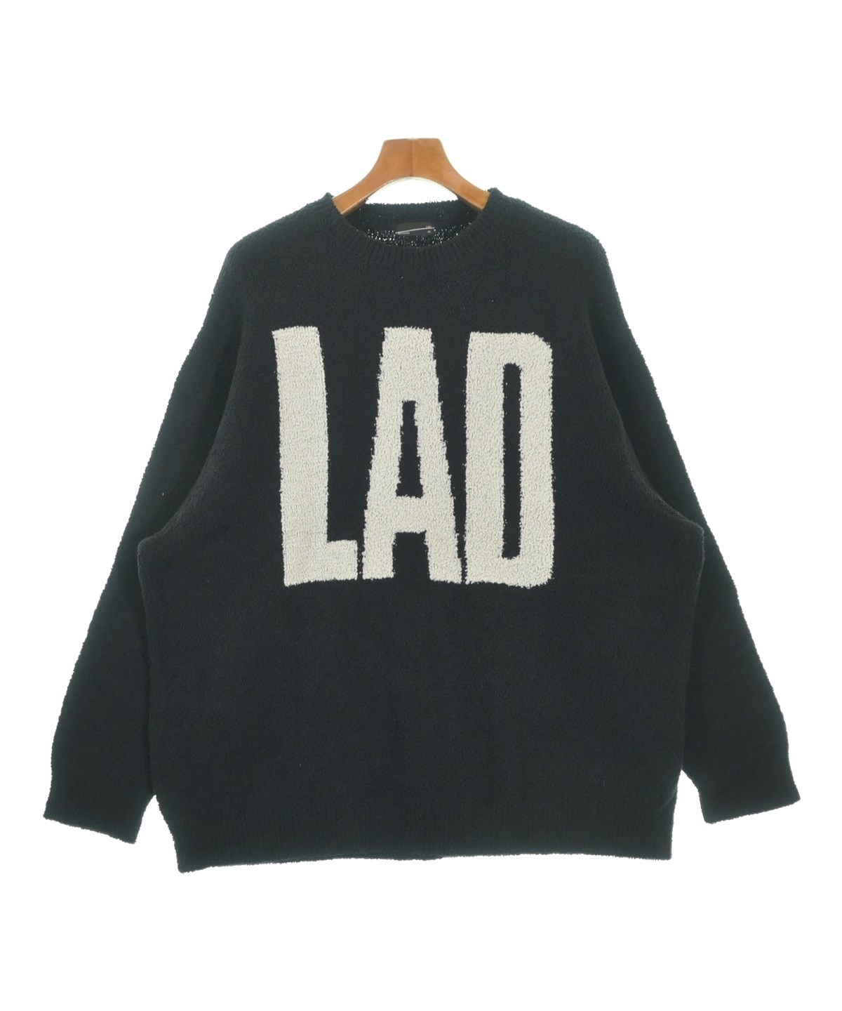 LAD MUSICIAN（ラッドミュージシャン）ニット・セーター 黒 サイズ:44
