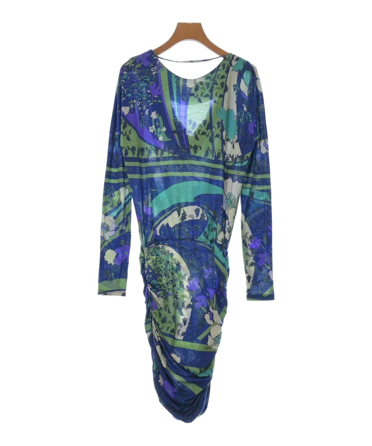 EMILIO PUCCI（エミリオプッチ）ワンピース 青 サイズ:38(S位