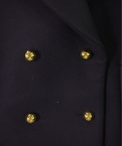 Miu Miu（ミュウミュウ）ピーコート 紺 サイズ:44(L位) レディース