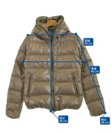 DUVETICA（デュベティカ）ダウンジャケット/ダウンベスト 茶 サイズ:44