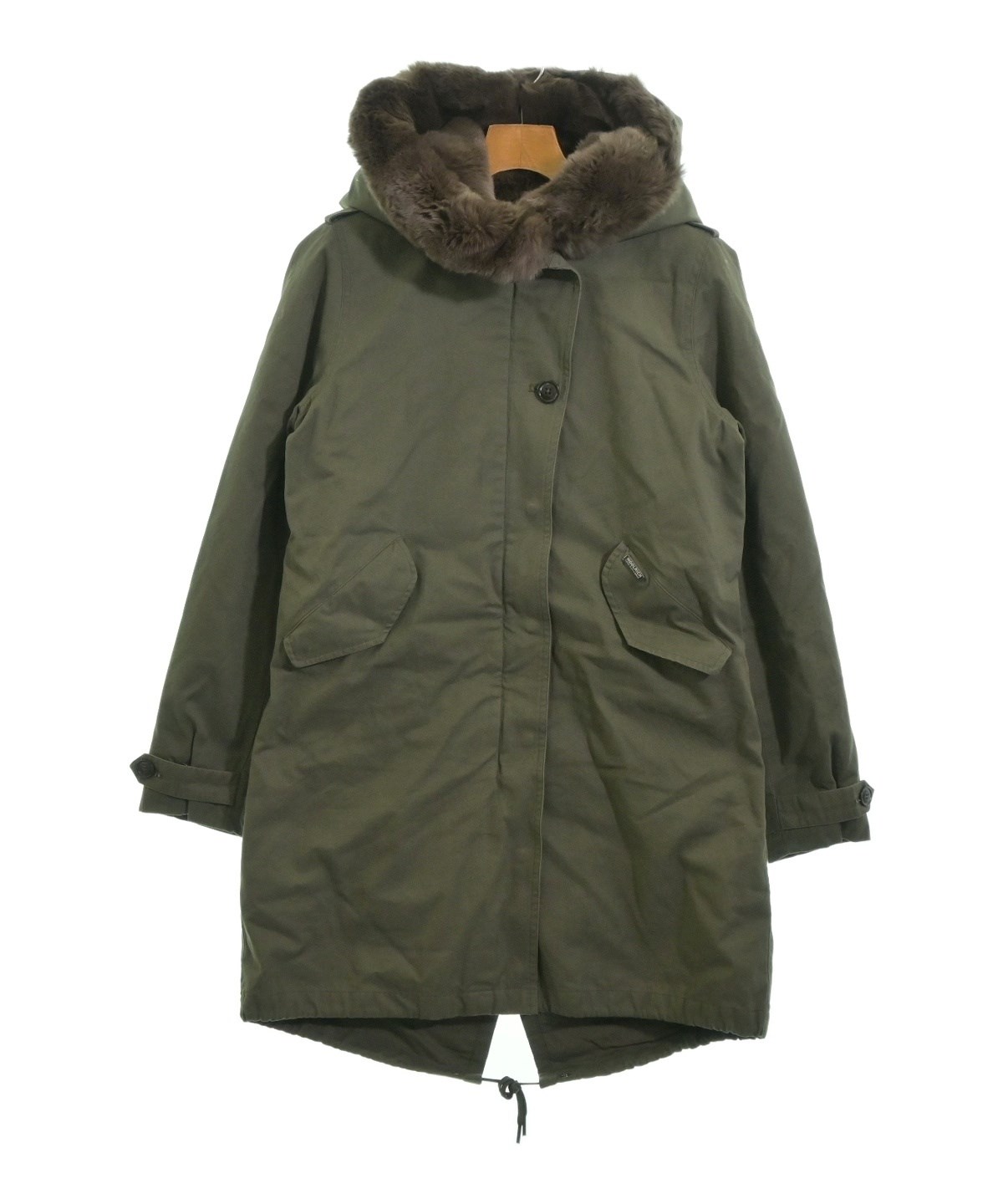 WOOLRICH（ウールリッチ）モッズコート カーキ サイズ:XS レディース