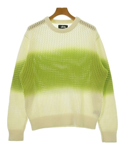 STUSSY（ステューシー）ニット・セーター 白 サイズ:L メンズ