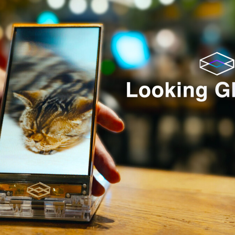 Looking Glass Go｜ポケットサイズの空間AIディスプレイ - ガジェット