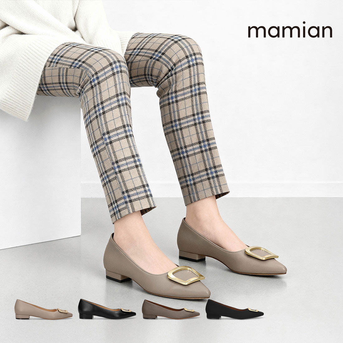 楽天市場】【20%OFF:WINTER SALE】美脚フラットシューズ 足が痛くない