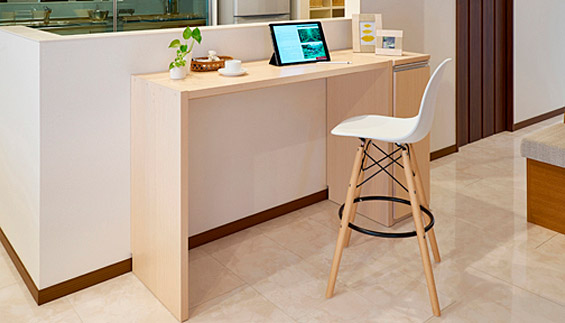 オーダーコンソールテーブル