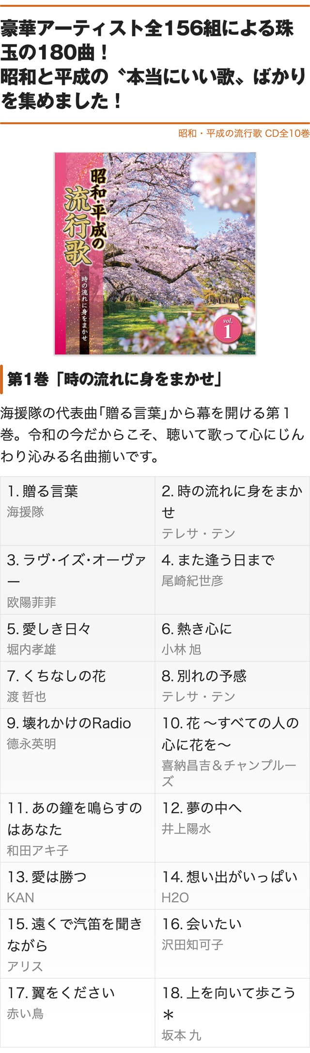 楽天市場】昭和・平成の流行歌 CD全10巻 ユーキャン通販 : ユーキャン