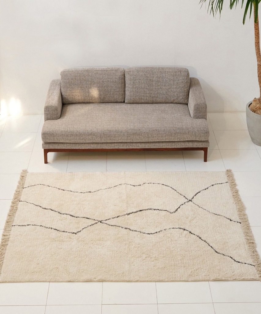 SAFI RUG｜天然素材のやわらかなラグ