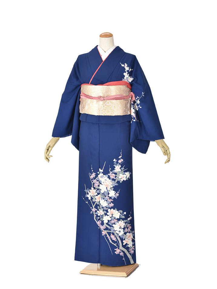 楽天市場】【レンタル】附下 レンタル 訪問着 フルセット 青着物 結婚