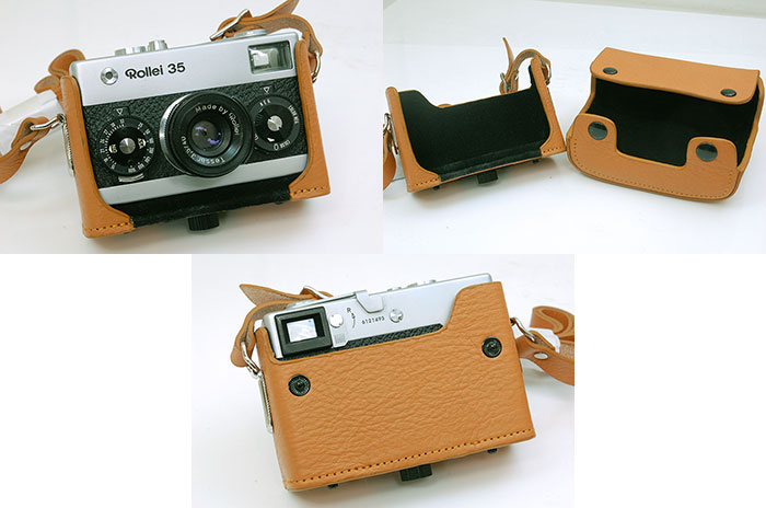 楽天市場】ローライ35用本革速写ケース ROLLEI 35 ローライ35s
