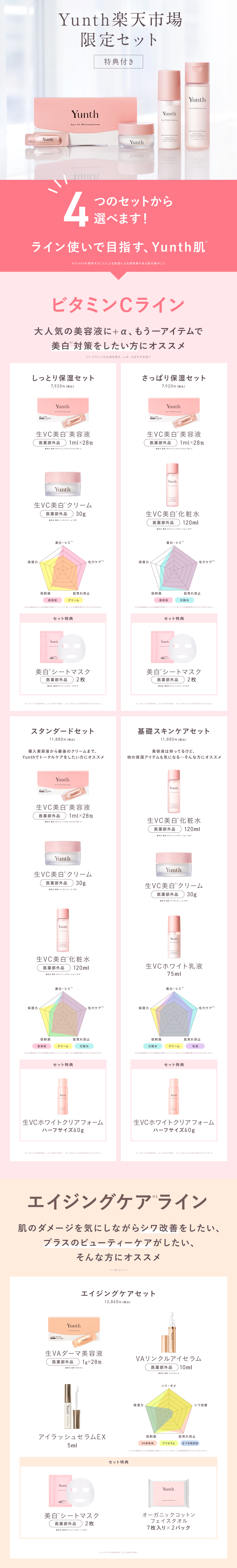 楽天市場】【公式】Yunth 選べる楽天市場限定セット 洗顔 クリア
