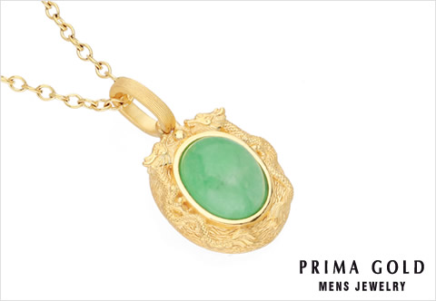 楽天市場】【鑑別書付き1個入荷】純金 メンズ 翡翠（ヒスイ）龍