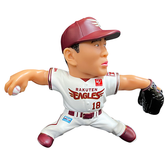 10/13(水)10:00】田中将大選手フィギュア(ソフトビニール素材)を発売