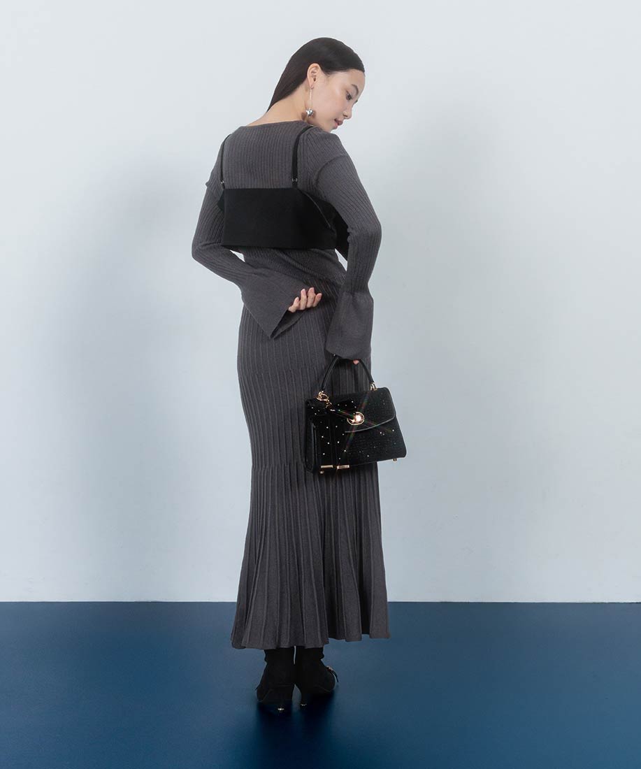 Holiday Collection】2WAY リボンチャームハンドバッグRANDA公式サイト