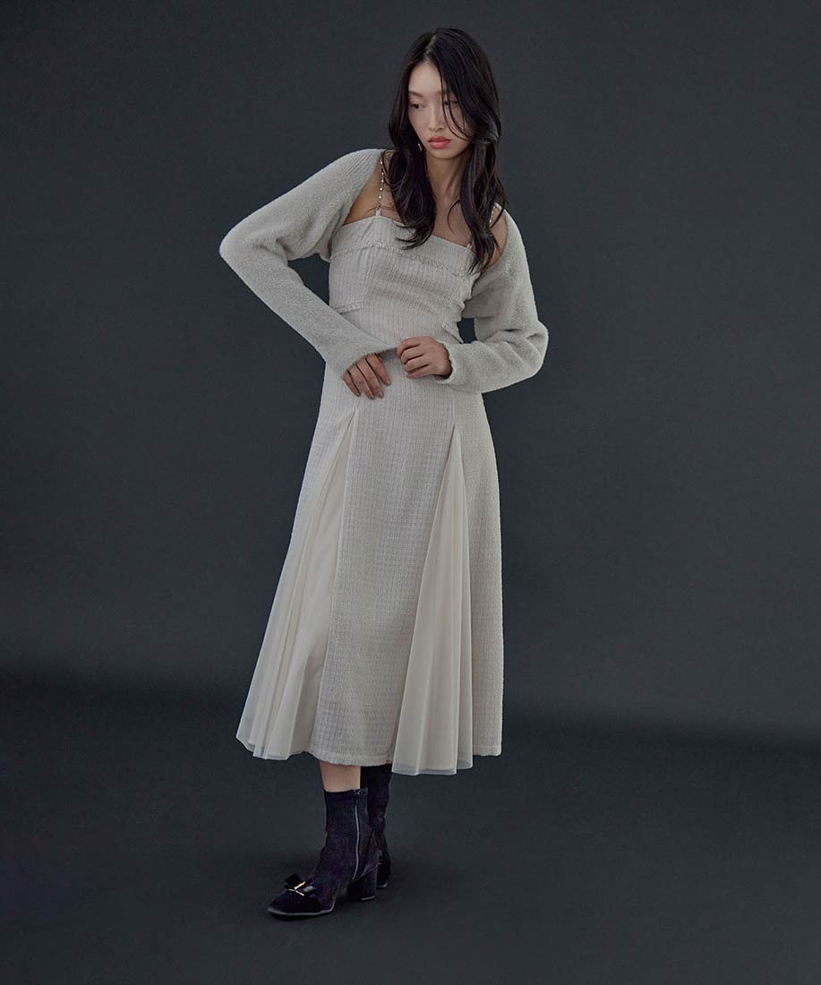 SALE】2WAYストラップビスチェワンピースRANDA公式サイト