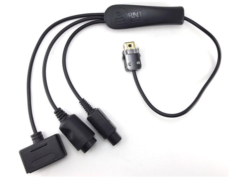 raphnet. - スーファミ、N64、ゲームキューブ・コントローラー→Wii