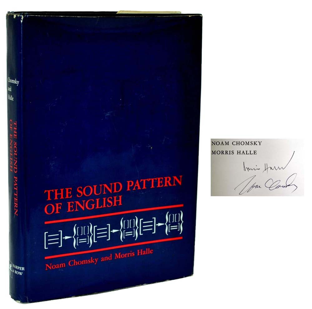The Sound Pattern of English. - Raptis Rare Books | Fine Rare and