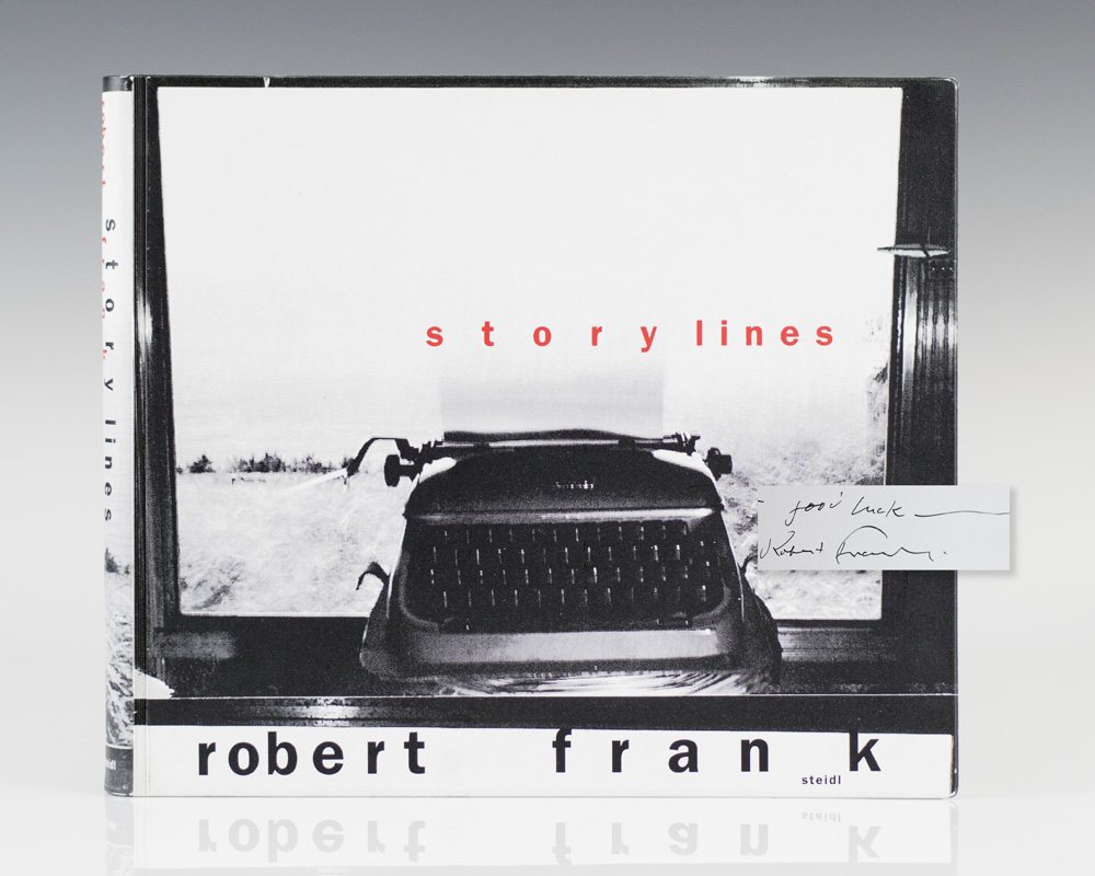 Story Lines Robert Frank First Edition Signed Photography Book Rare