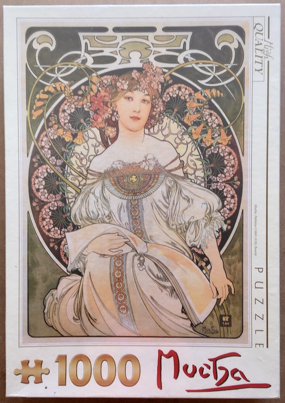 1000, D-Toys, Reverie, Alphonse Mucha - Rare Puzzles