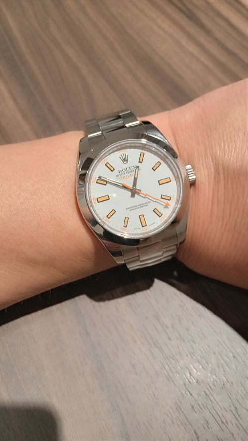 116400 ホワイト ROLEX（ロレックス）ミルガウス 中古 | 東京・大阪の