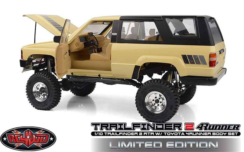 RC4WD Trail Finder 2 RTR w/ 1985 Toyota 4Runner Hard Body Set