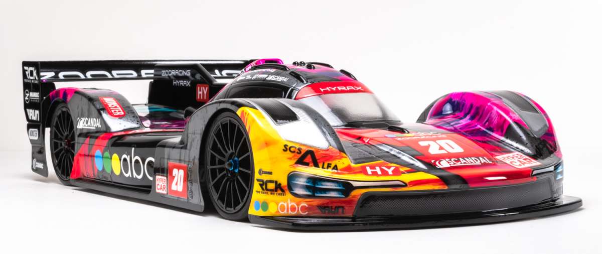 ZooRacing ZR-0020-07 - HYRAX - 1:10 LMH Touring Car Body - 0.7mm