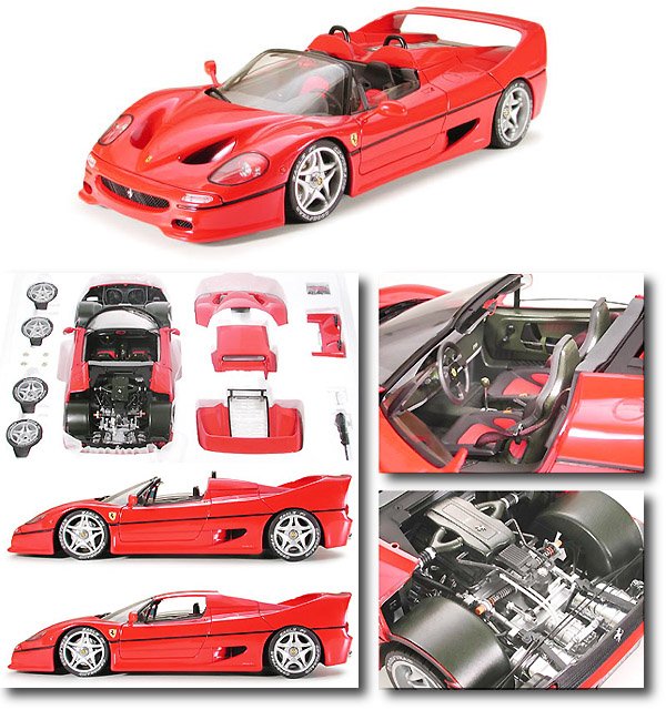 Tamiya 23203 - 1/12 Ferrari F50 Die-Cast Model Kit