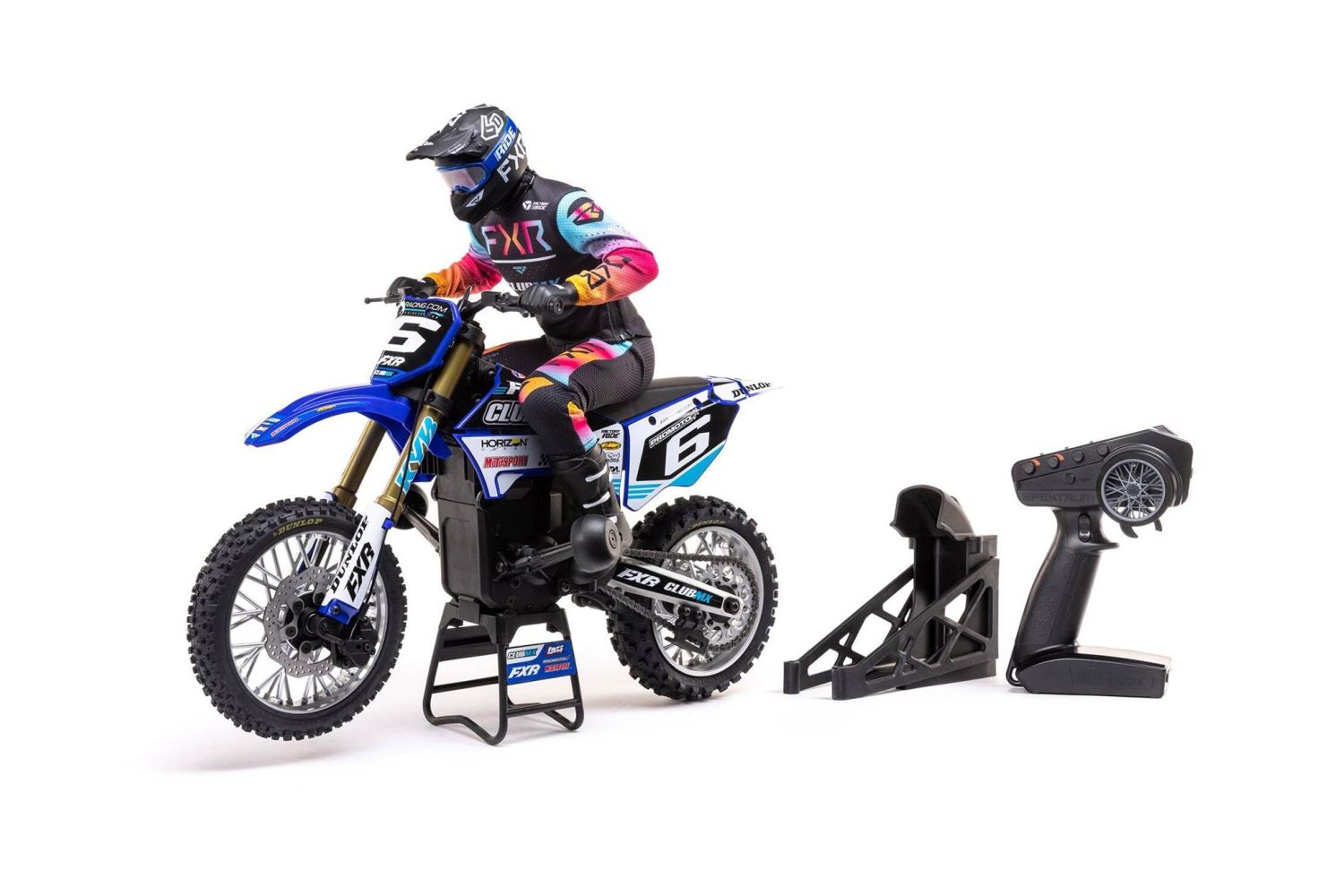 Losi 1/4 Promoto-MX Motorcycle RTR, Club MX (Blue)