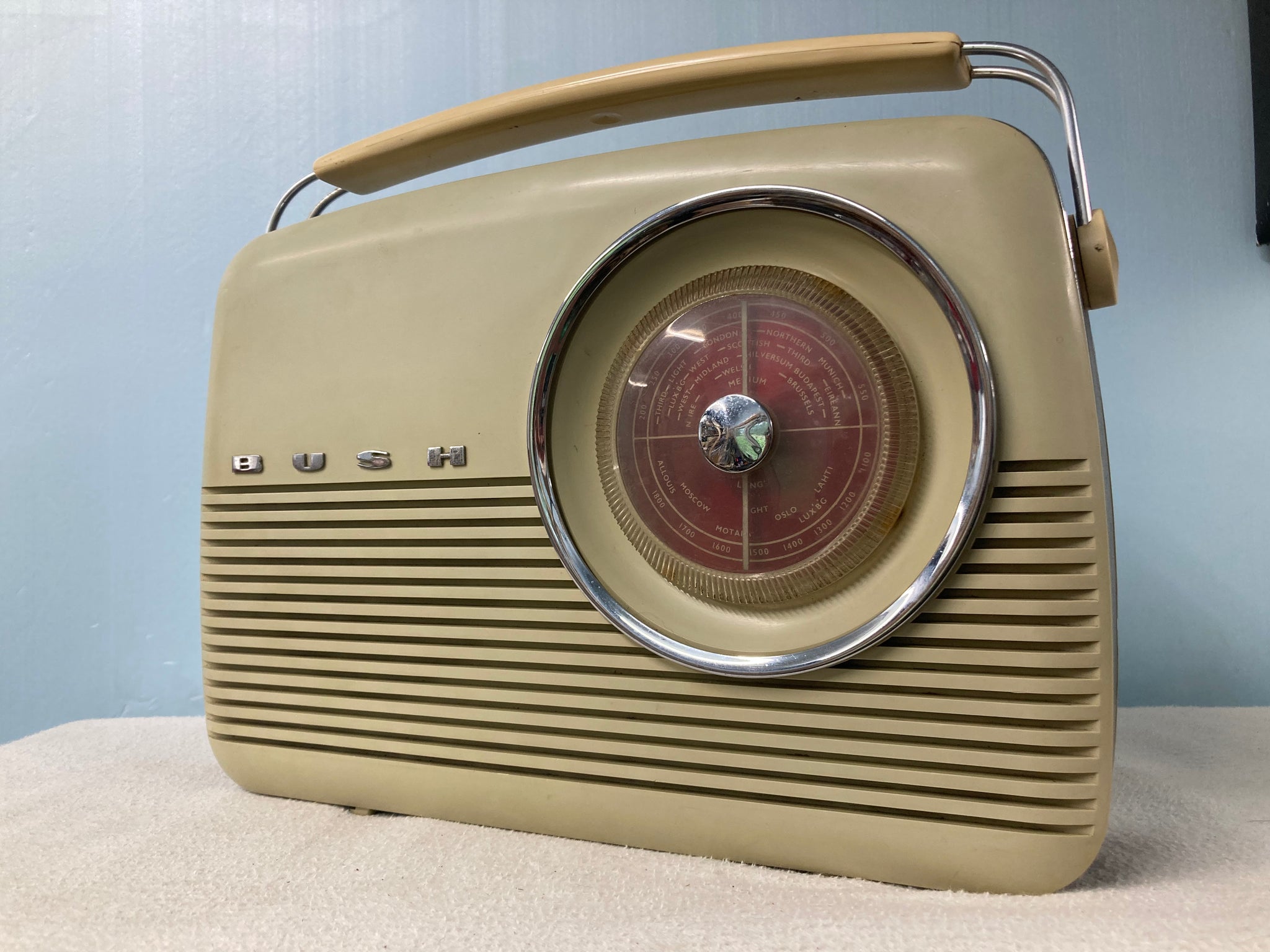 1959 Bush TR82C Early Transistor Radio With Bluetooth