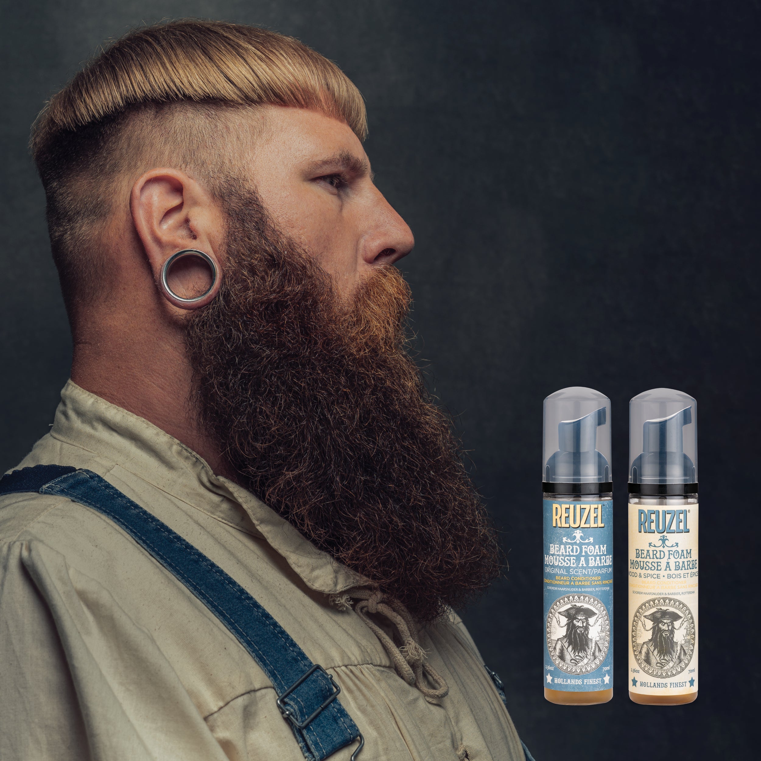 Wood & Spice Beard Foam – Reuzel
