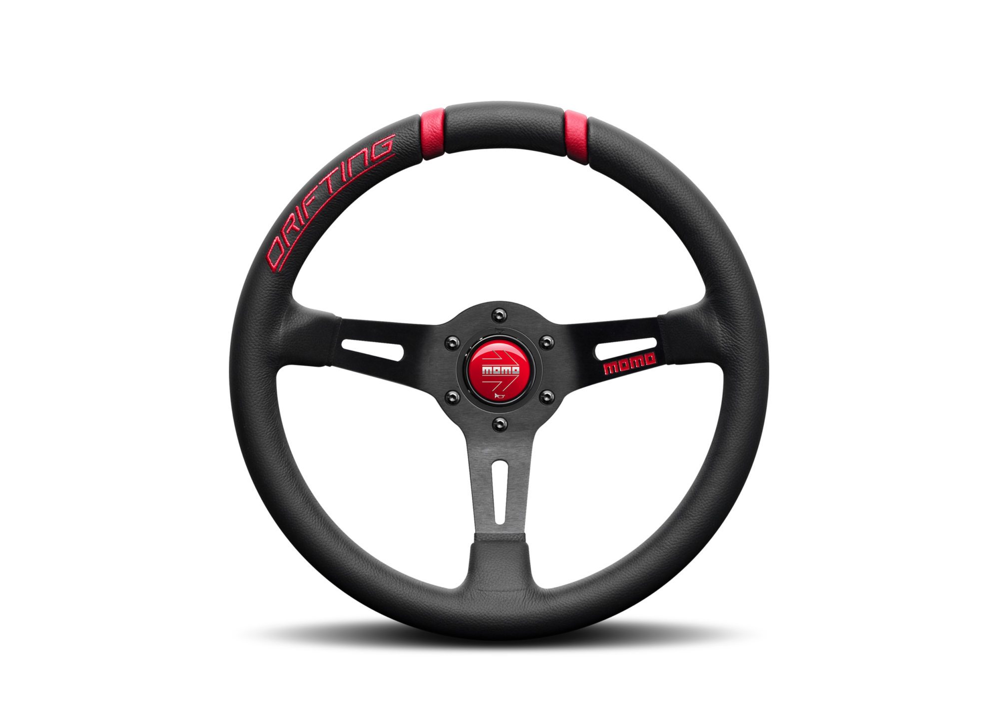 MOMO Drifting Red 330mm Steering Wheel