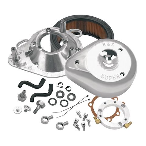S&S Cycle Teardrop Air Cleaner Kit For Harley CV - RevZilla