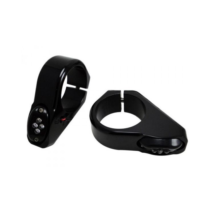 Joker Machine LED Turn Signals For Harley Forks - RevZilla